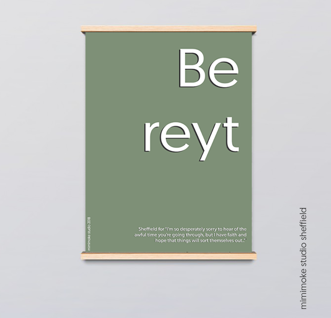 Be reyt print A4