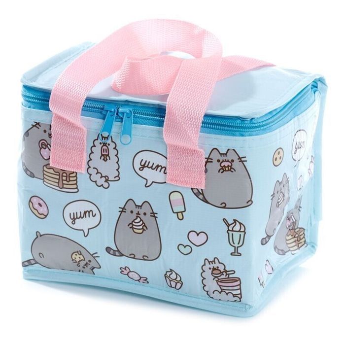 Pusheen the Cat Foodie, Cool Insulated Bag Lunch Box School Picnic Office NEW