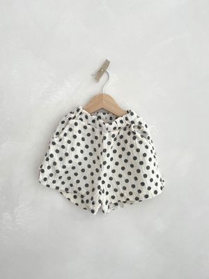 CALÇÕES BERMUDA COM BOLINHAS