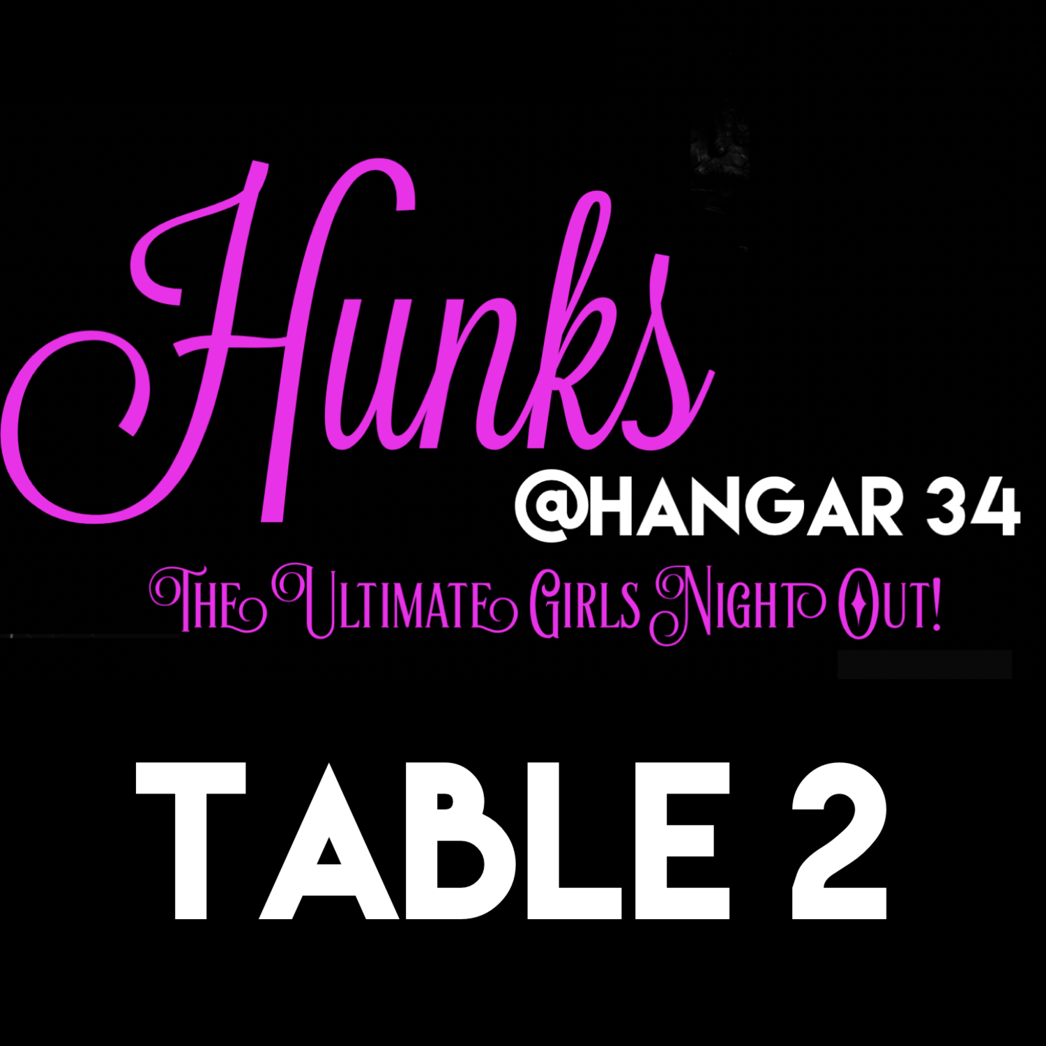 (MM28) Hunks @Hangar 34: Table 2 - Friday 19th October