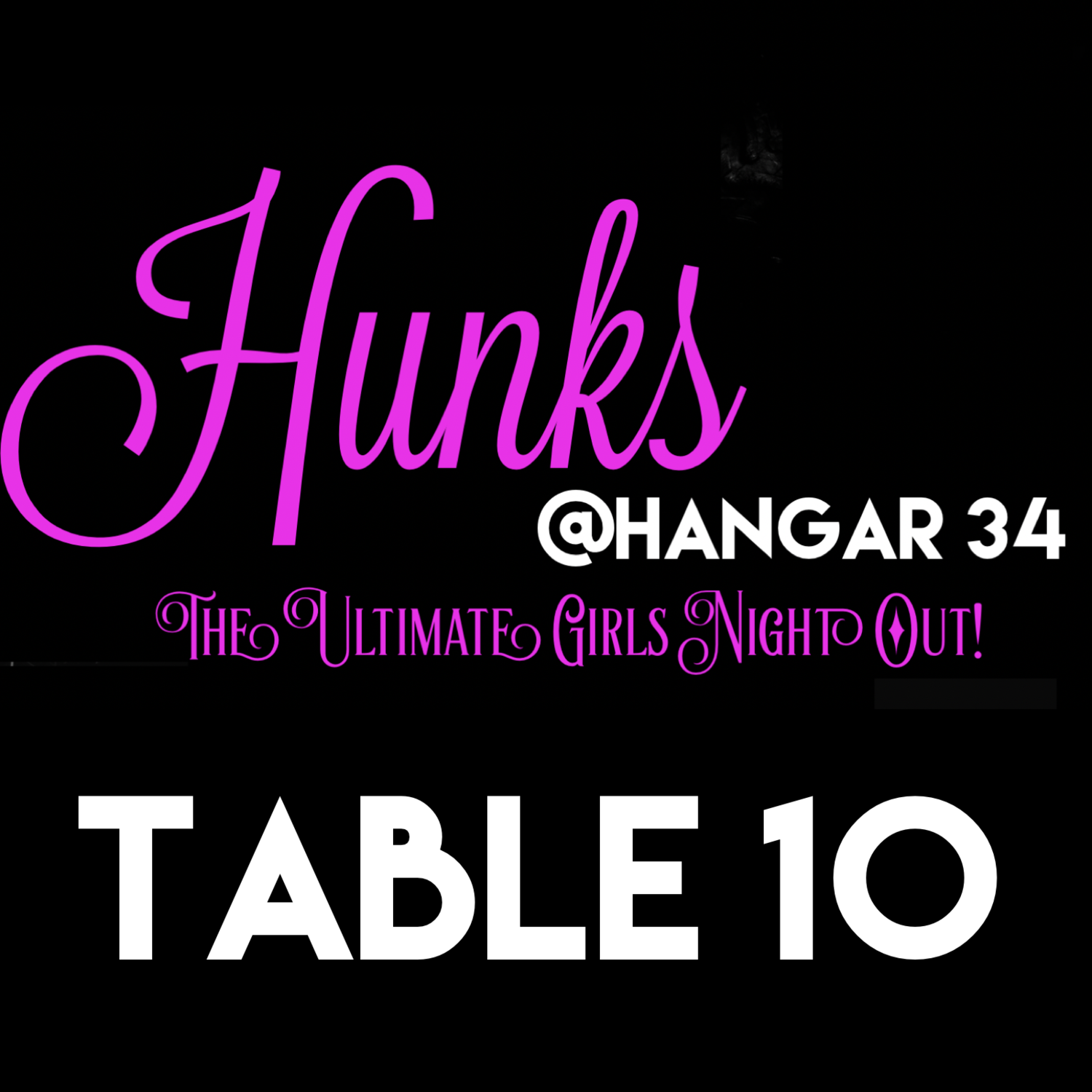 (MM36) Hunks @Hangar 34: Table 10 - Friday 19th October