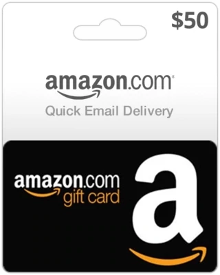 $50 USA Amazon Gift Card (Email Delivery)