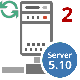 Update WinPress 10.0 von 5.10 Server 2 User