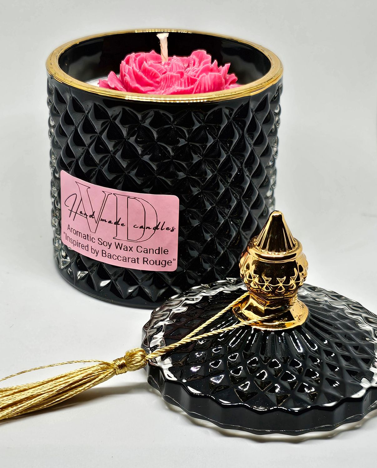 Aroma candle Inspired by BACCARAT ROUGE