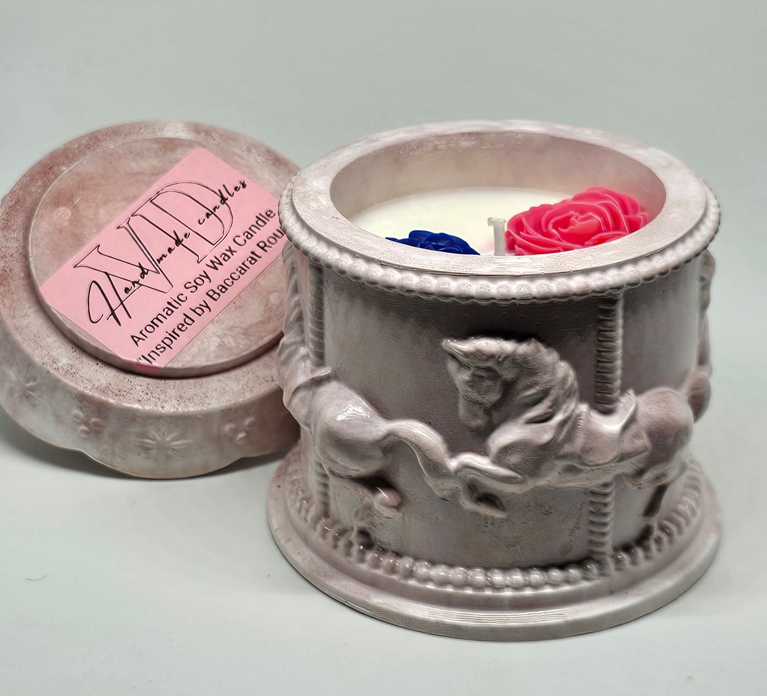 Aroma candle Inspired by BACCARAT ROUGE