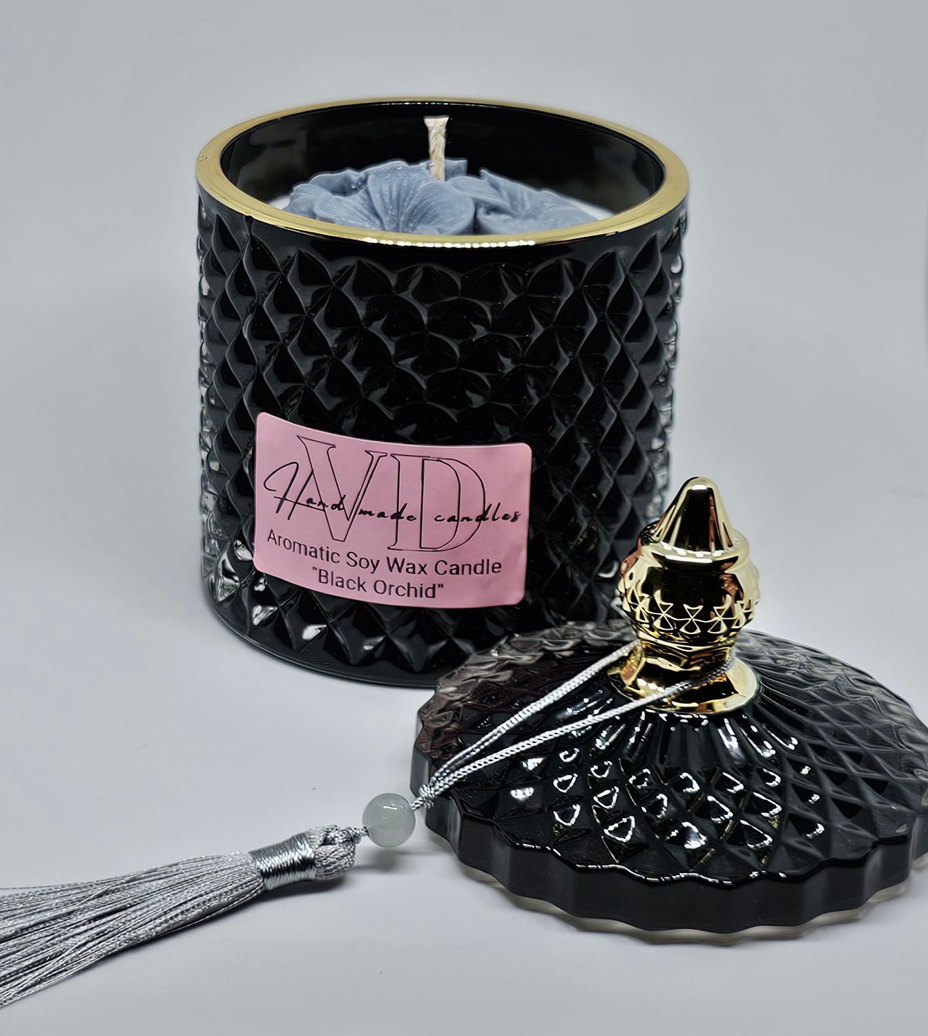 Aroma candle BLACK ORCHID