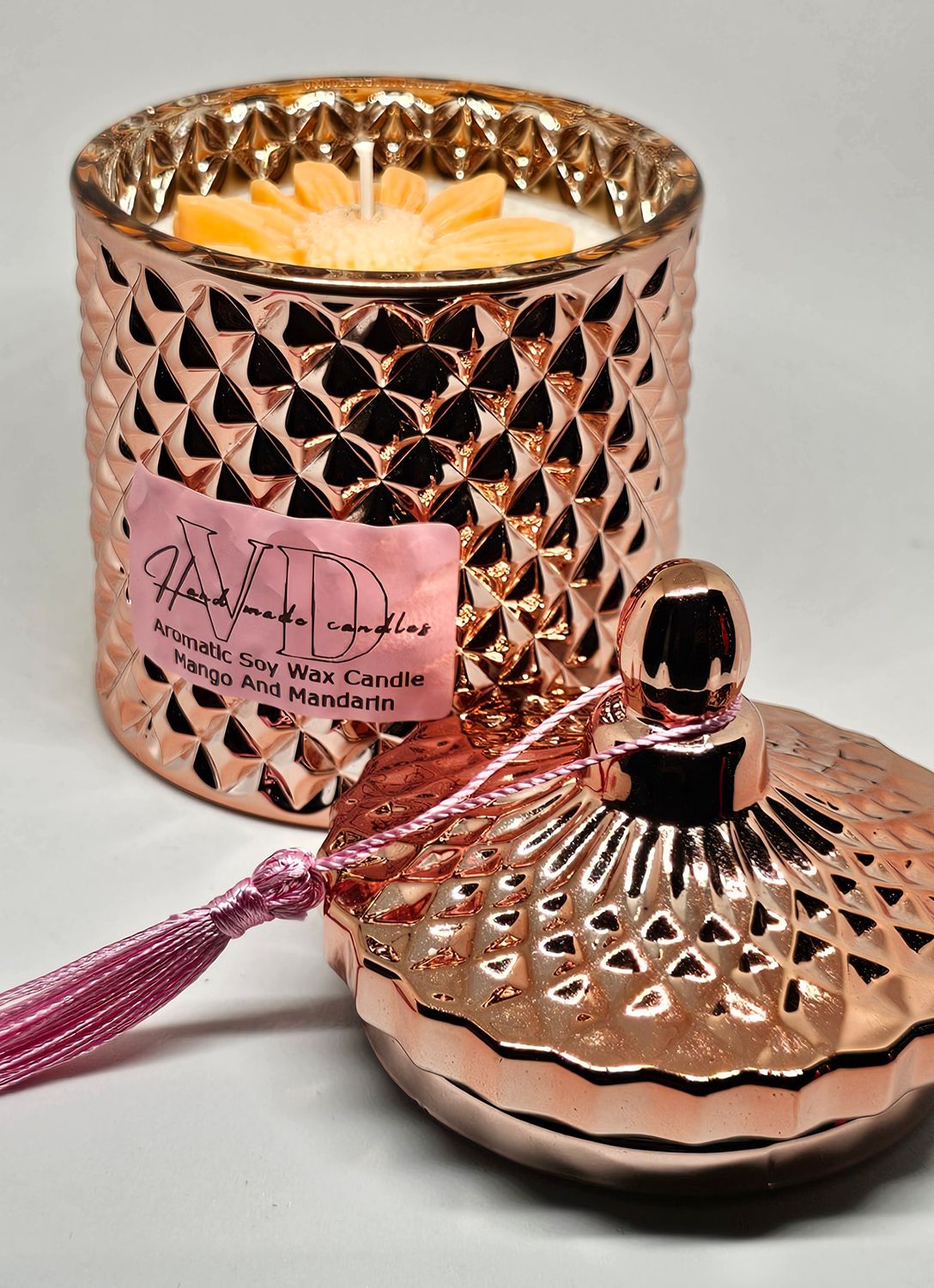 Aroma candle MANGO AND MANDARIN