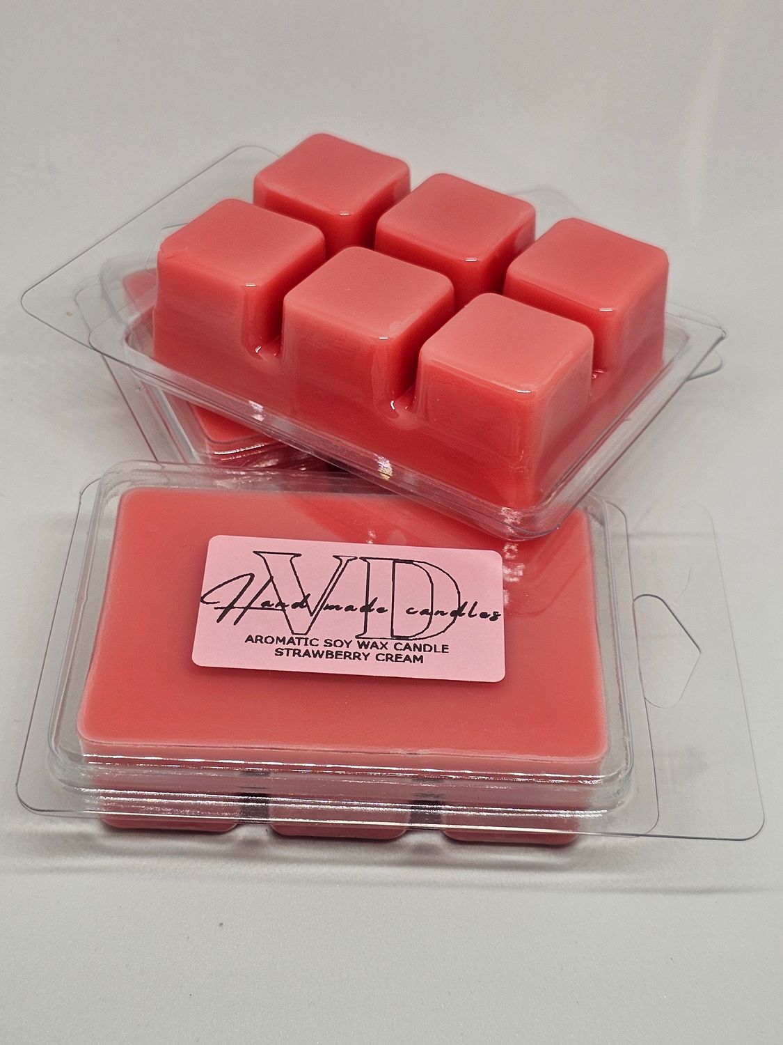 Soy wax aroma melts STRAWBERRY CREAM