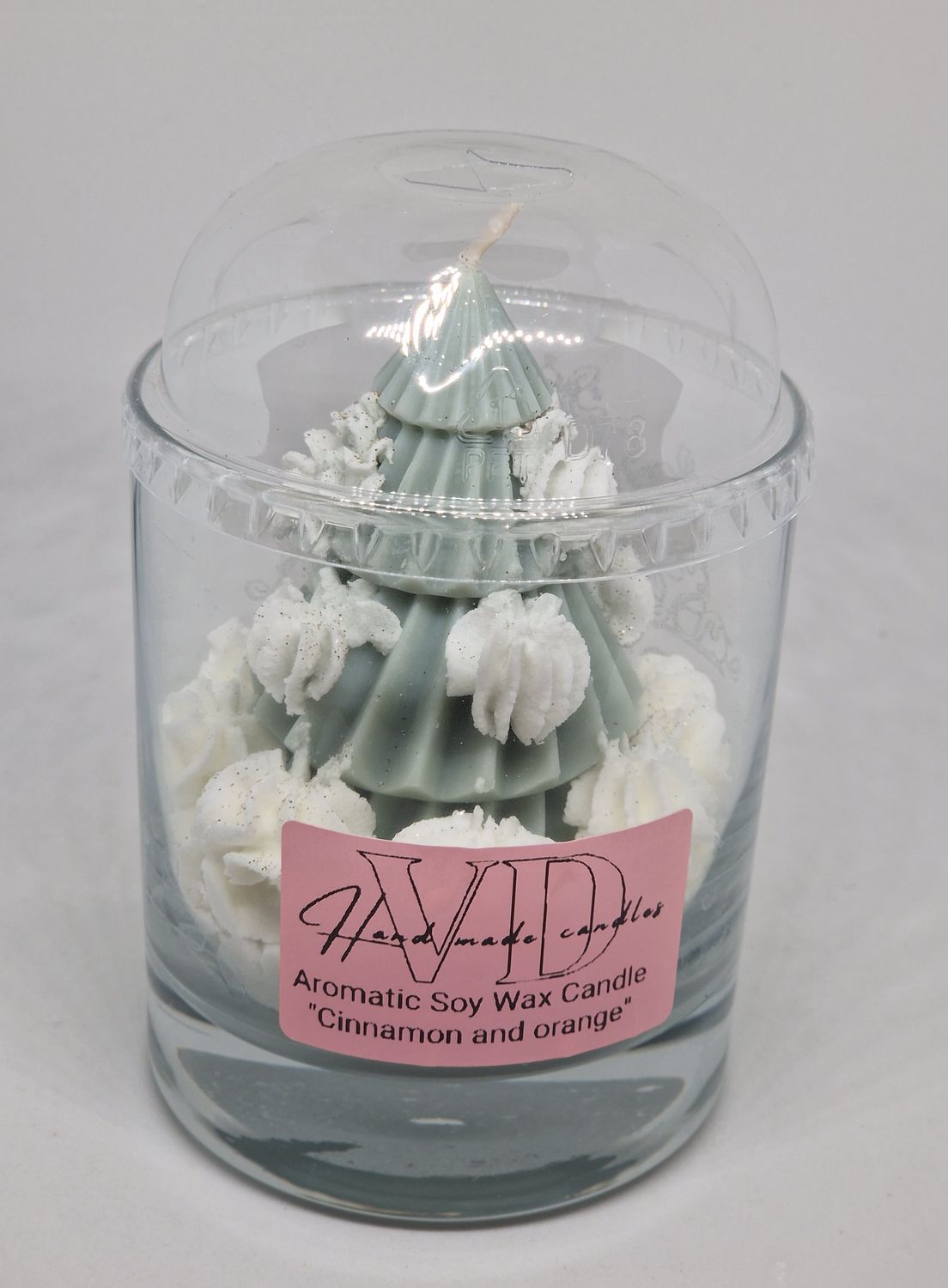 Aroma candle CINNAMON AND ORANGE