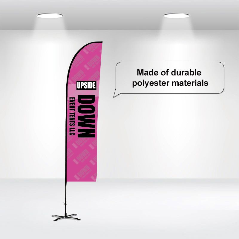 Straight Feather Flags