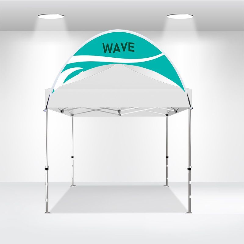 Curved Tent Billboard Banner