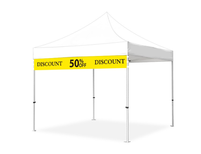 Tent Valance Banner