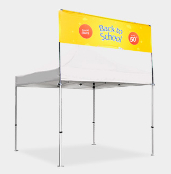 Square Tent Billboard Banner