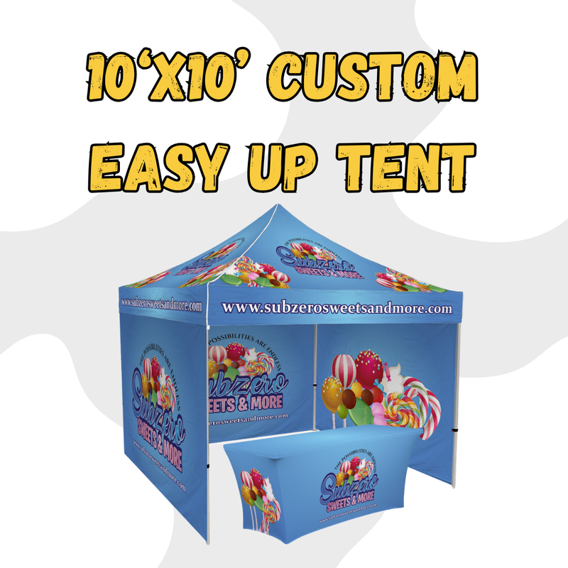 10'x10' Custom Tent