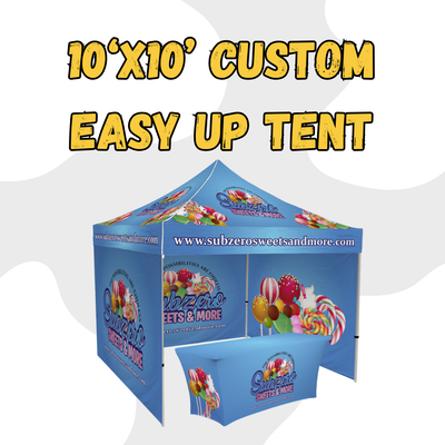 10'x10' Custom Tent