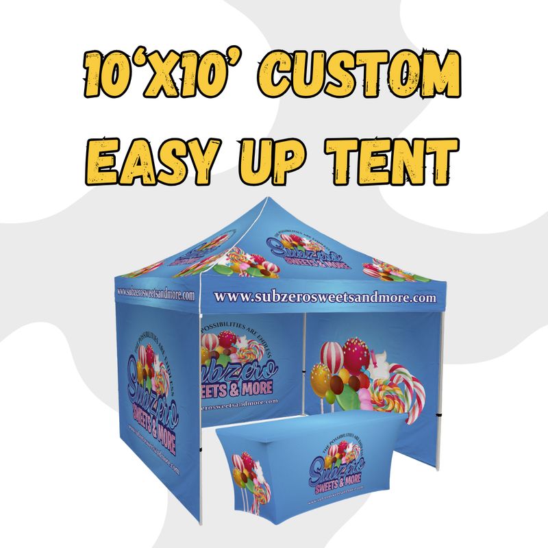 10'x10' Custom Tent 10'x10' Custom Tent
