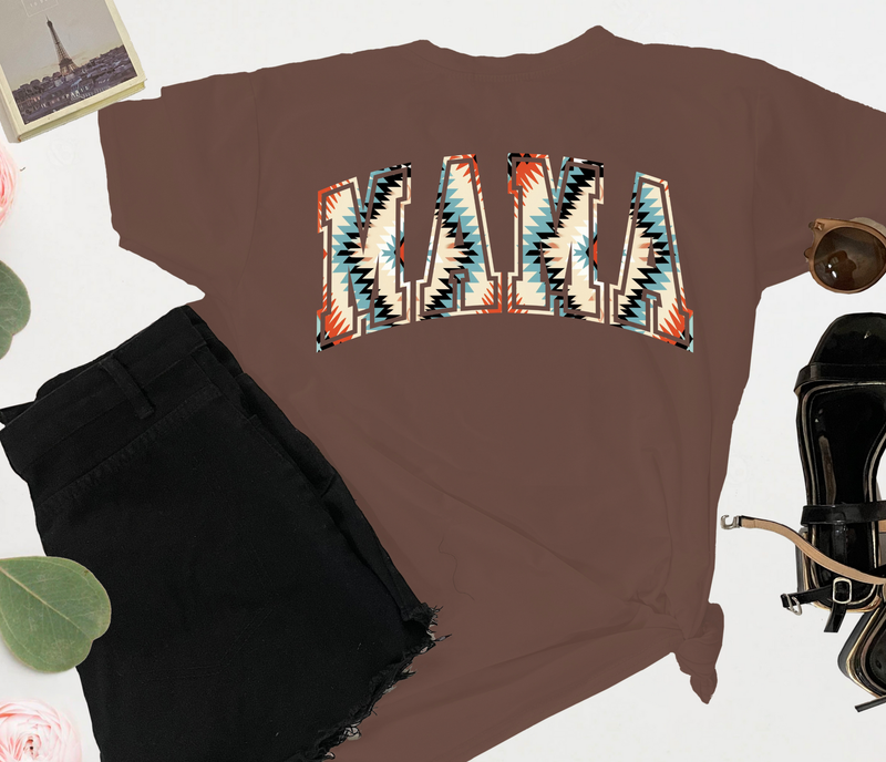 Aztec MAMA Dark Chocolate Tee