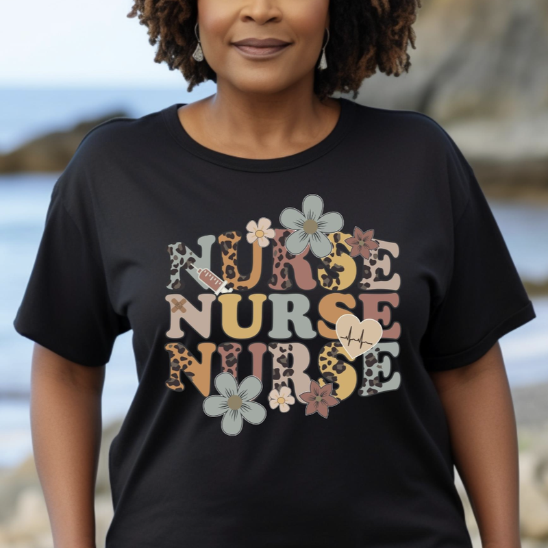 Nurse with Flowers