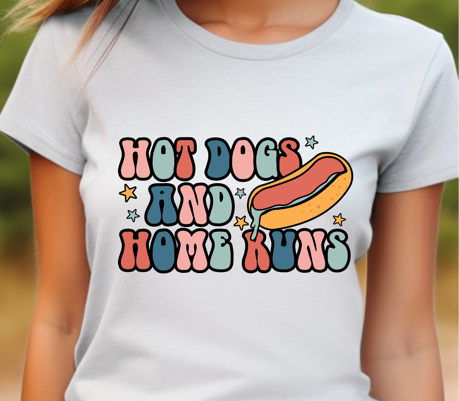 Baseball Hot Dogs and Home Runs