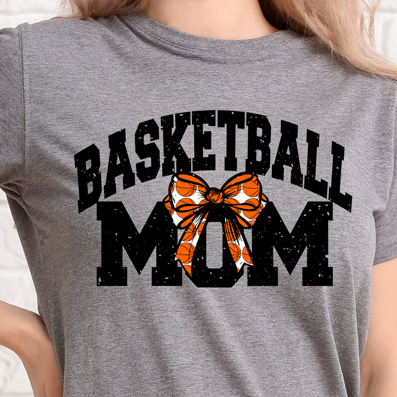 Basketball Mom Bow