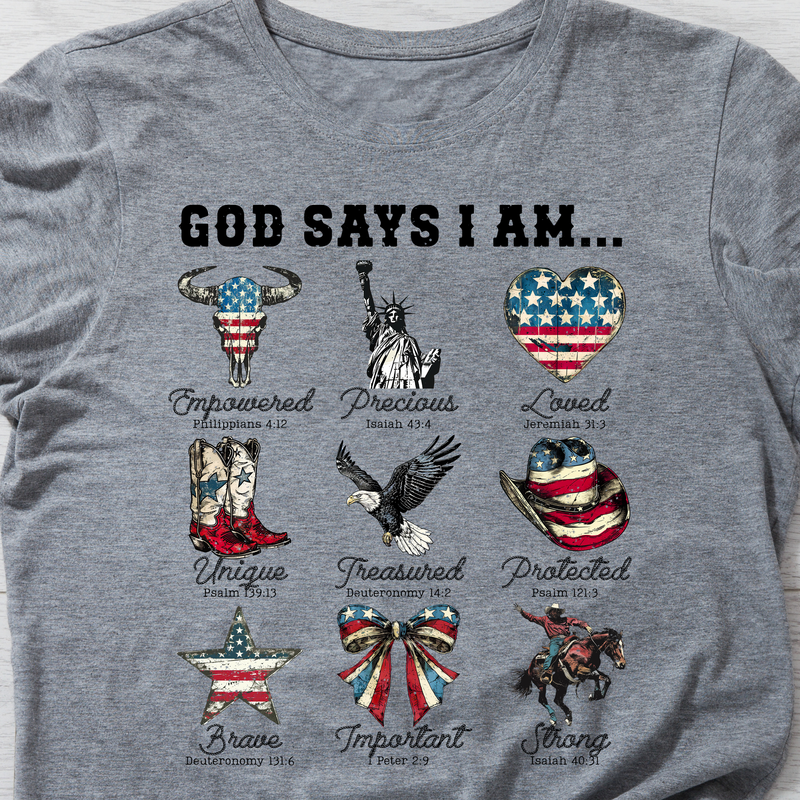 God Says I Am....