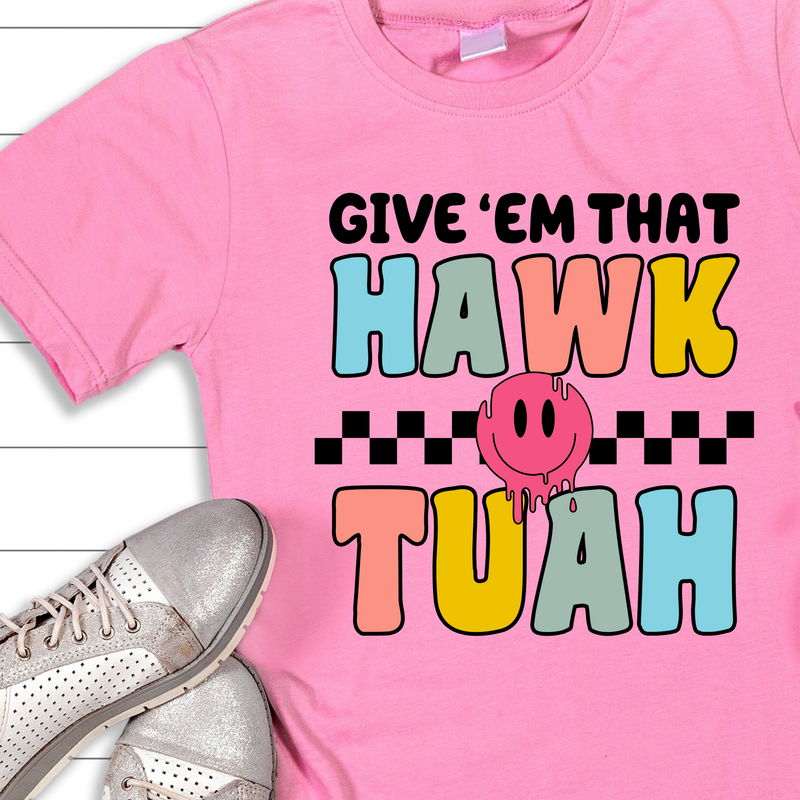 Give'em That Hawk Tuah Smiley