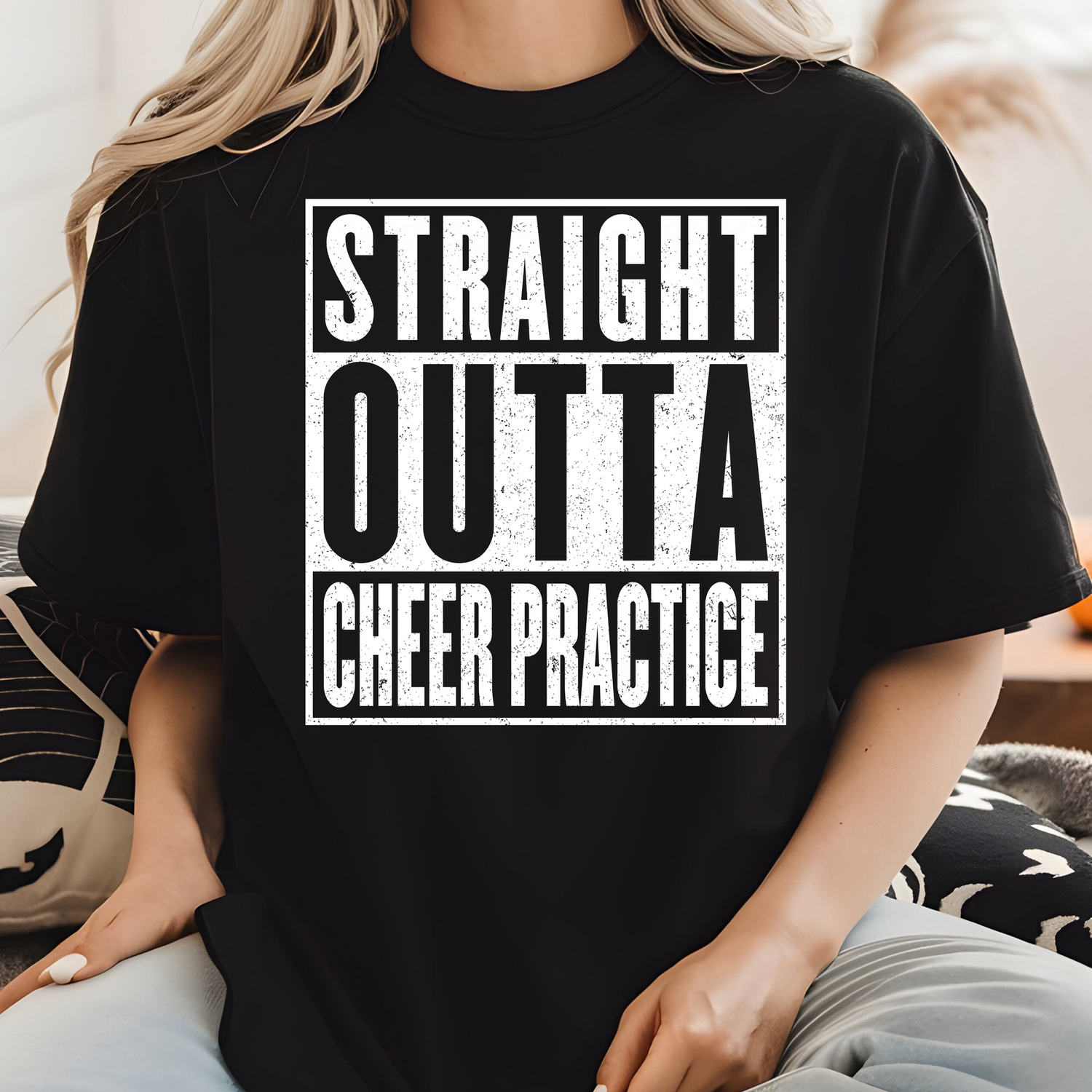 Straight Outta Cheer Practice