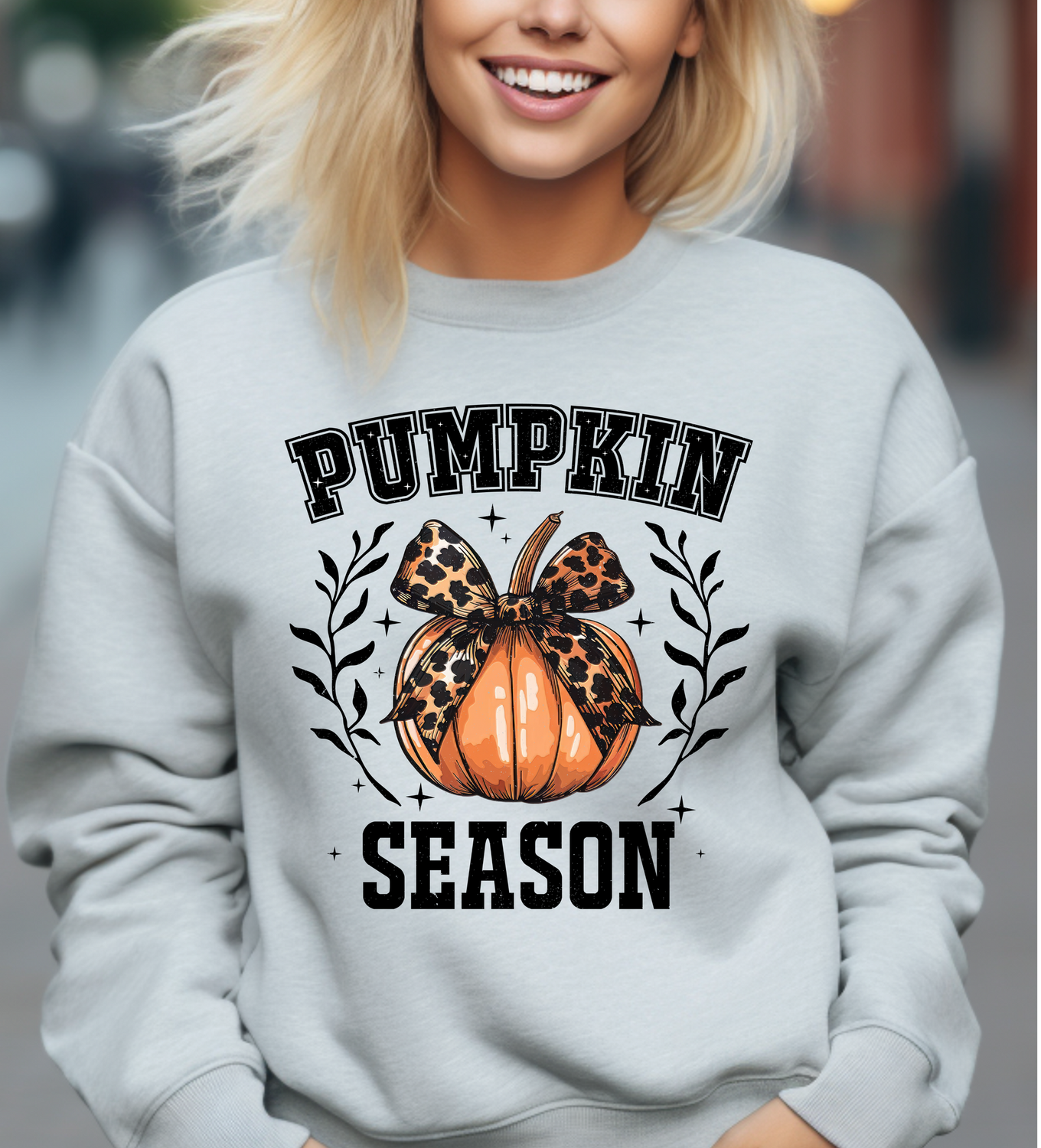 Pumpkin Season Leopard