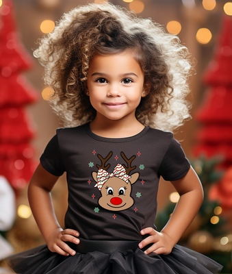 Girl Christmas Reindeer