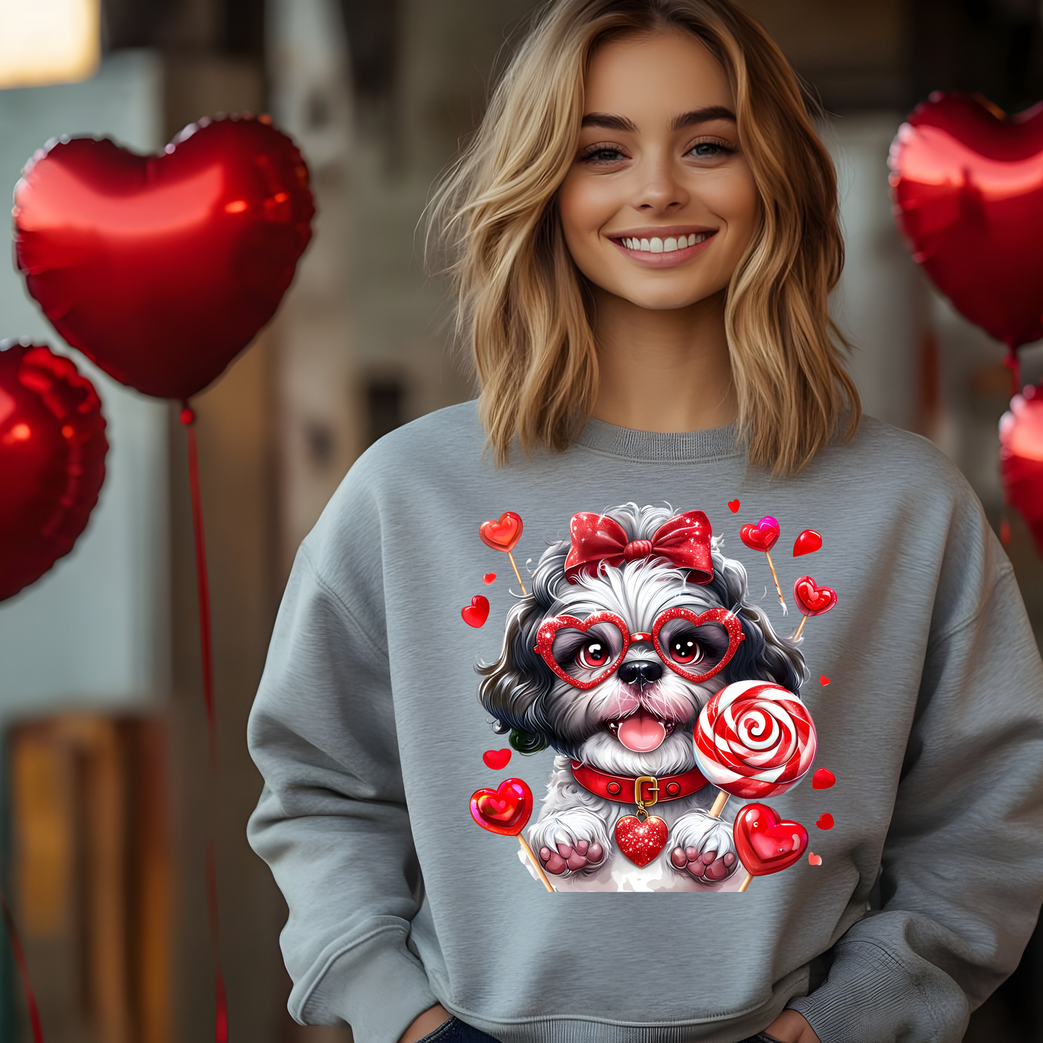 Valentine's Day Dog