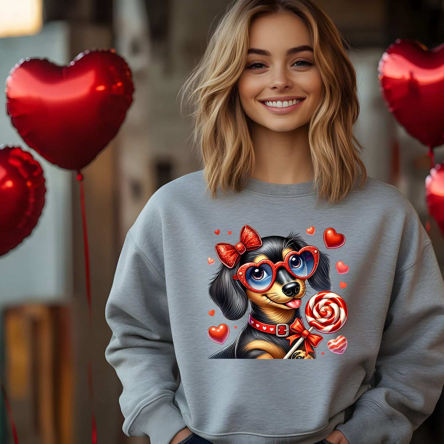 Valentine's Day Dog