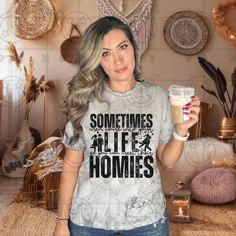 Sometimes Men Come into Your Life So You Can Meet Their Homies
