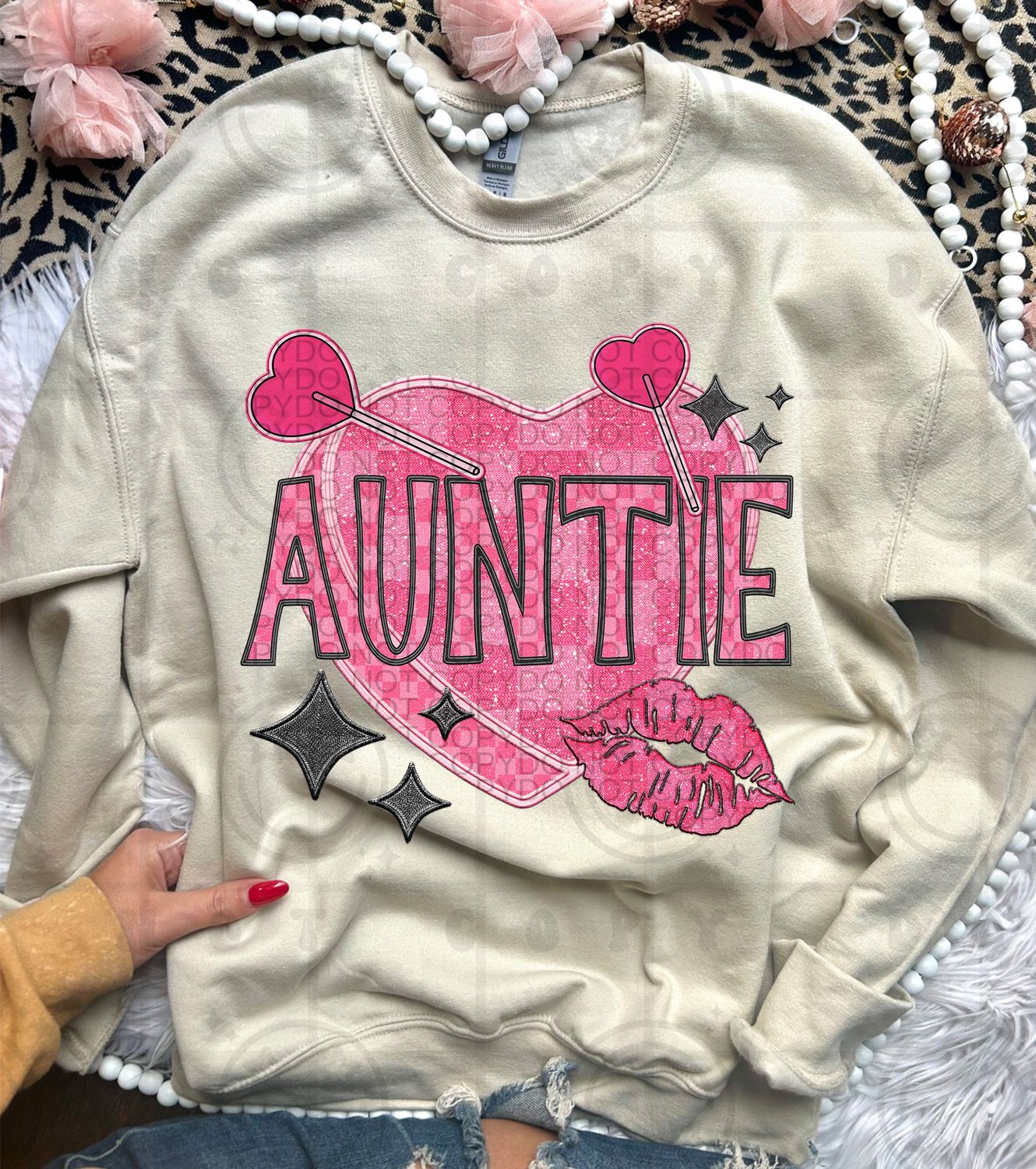 Auntie Valentine Heart