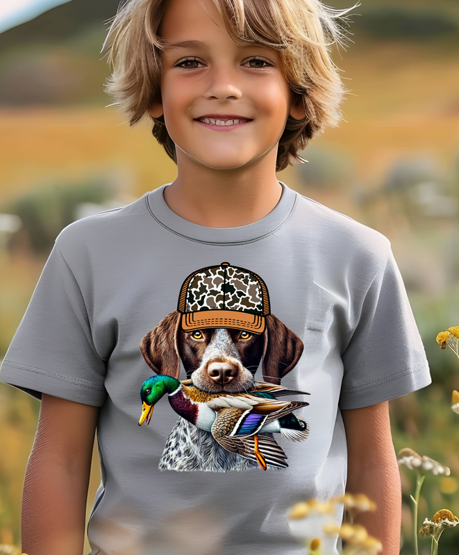 Dog Hunting Duck