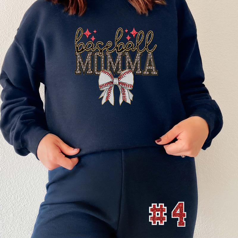 Baseball Momma Jogging Suit