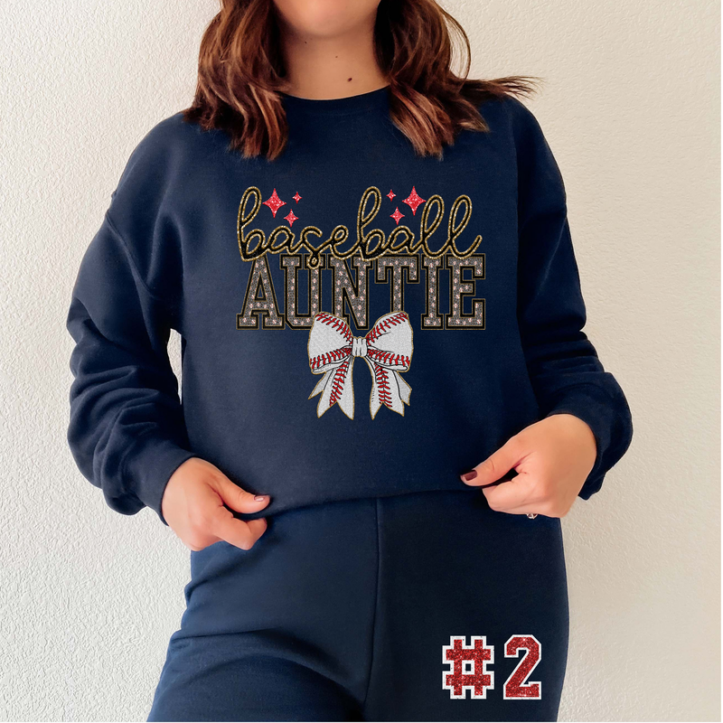 Baseball Auntie Jogging Suit