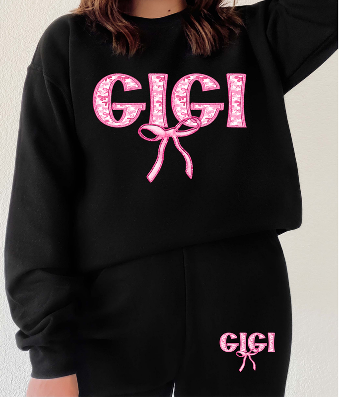 Gigi Bow Jogging Suit