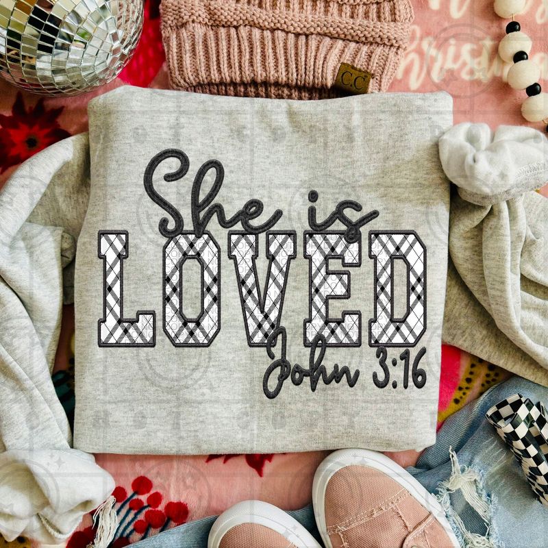 She is Loved John 3:16