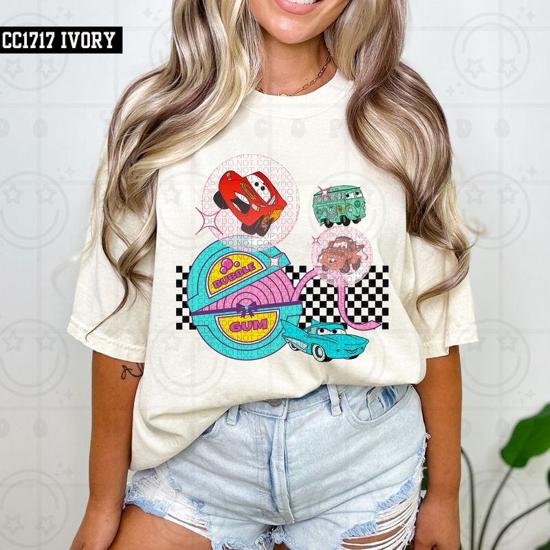 Bubble Gum Cars