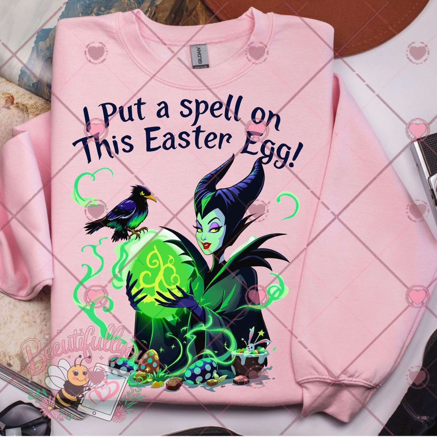 I Put a Spell on This Easter Egg Maleficent