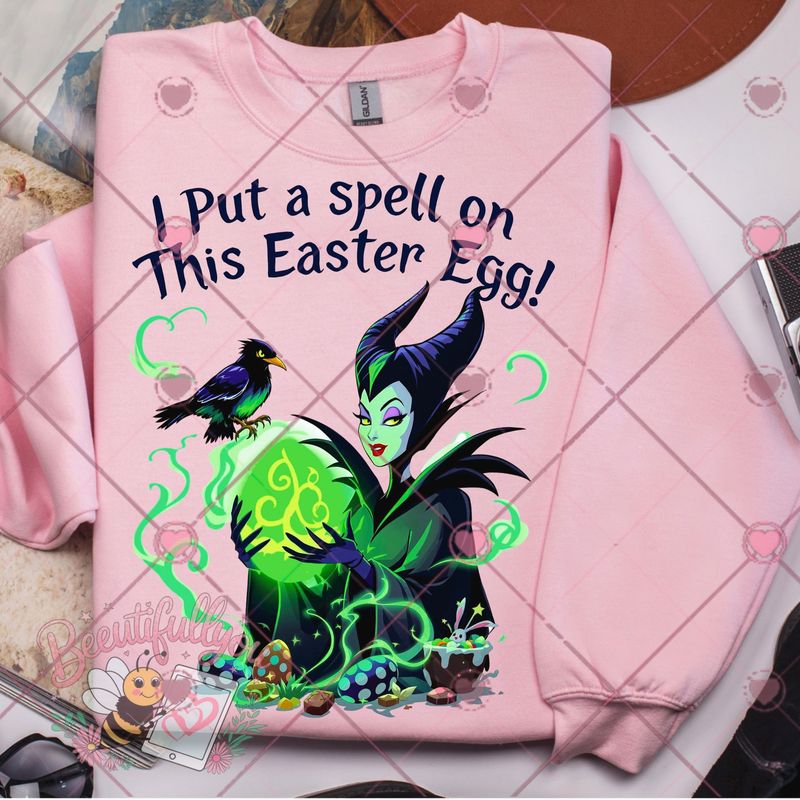 I Put a Spell on This Easter Egg Maleficent