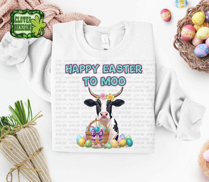 Happy Easter to Moo