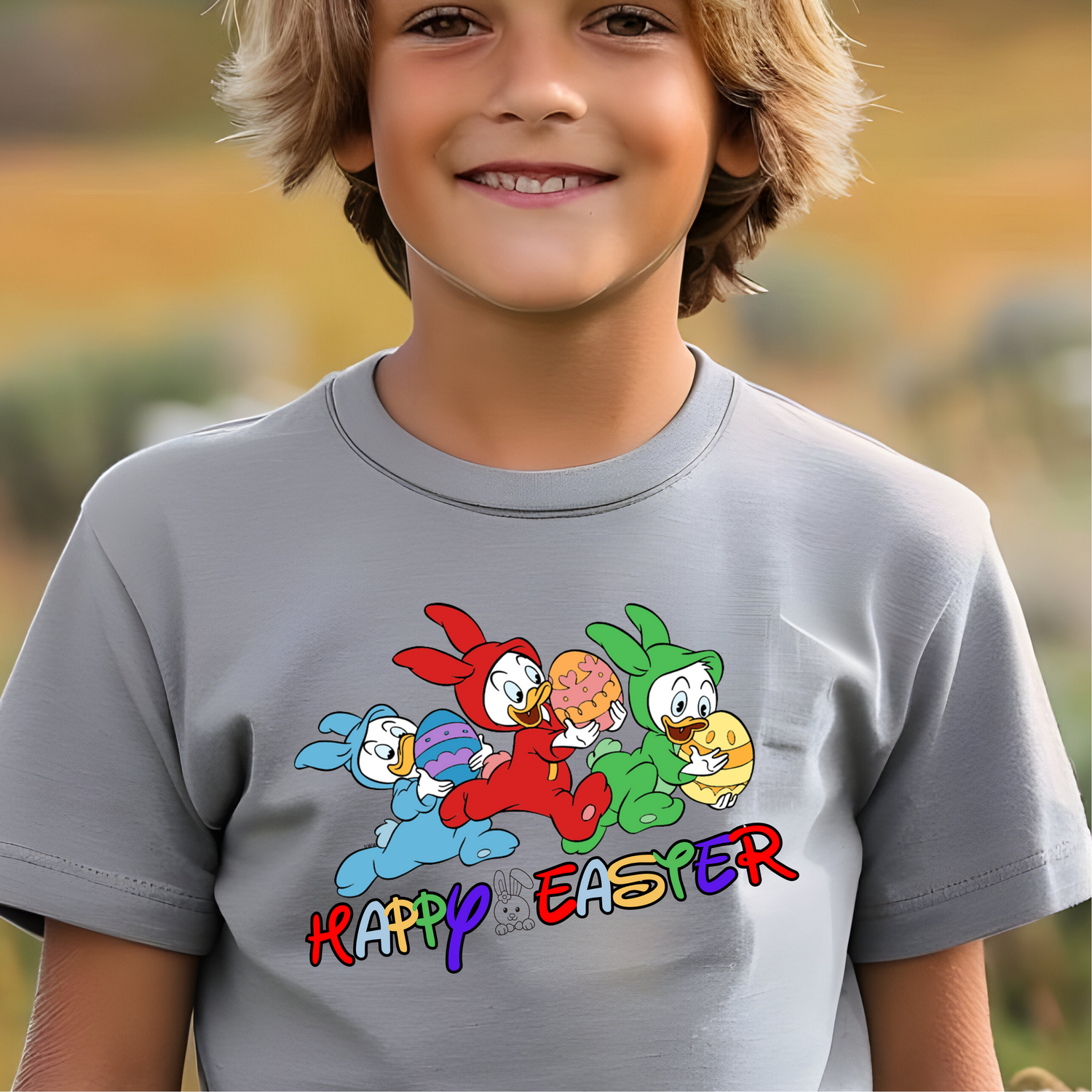 Happy Easter Donald Duck Kids