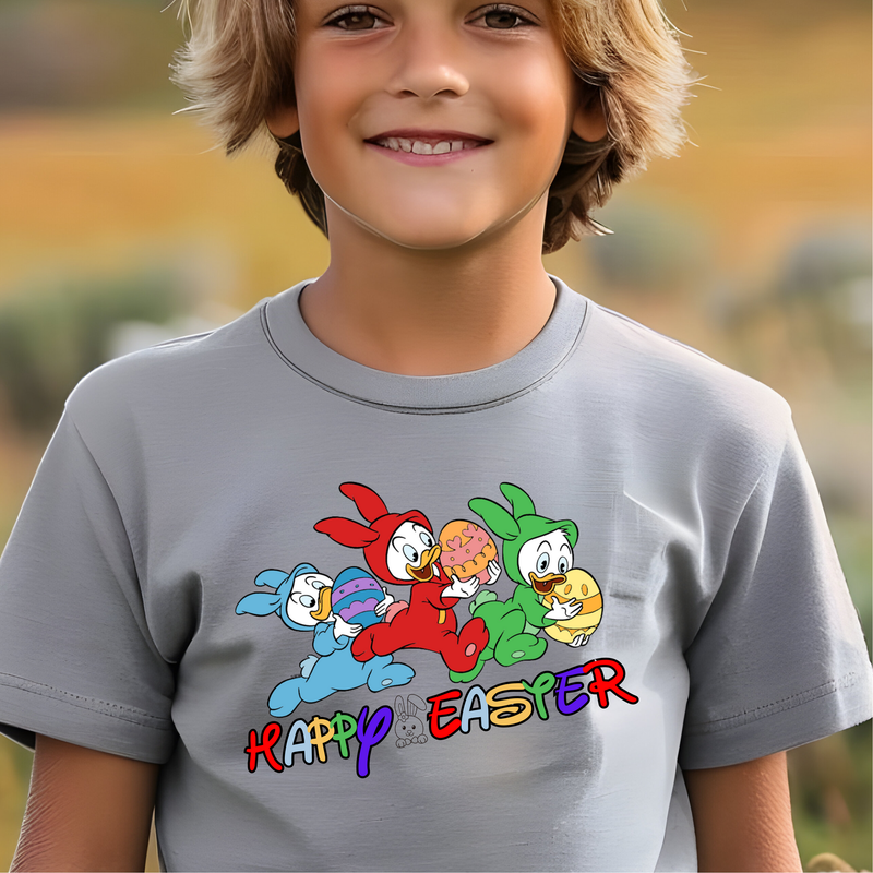 Happy Easter Donald Duck Kids
