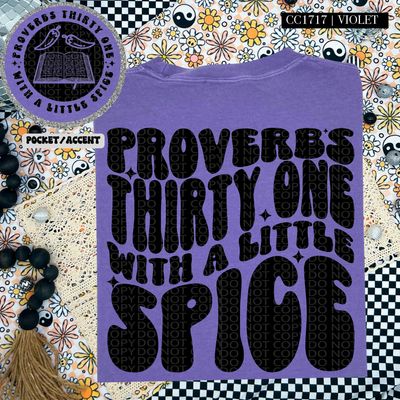 Proverbs Thirty-One with a Little Spice
