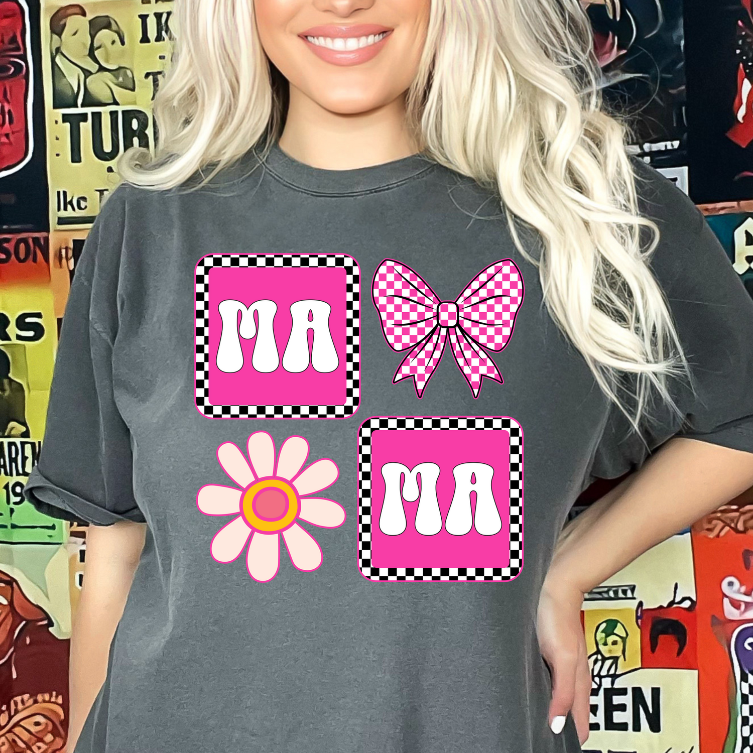 MAMA Flower and Bow