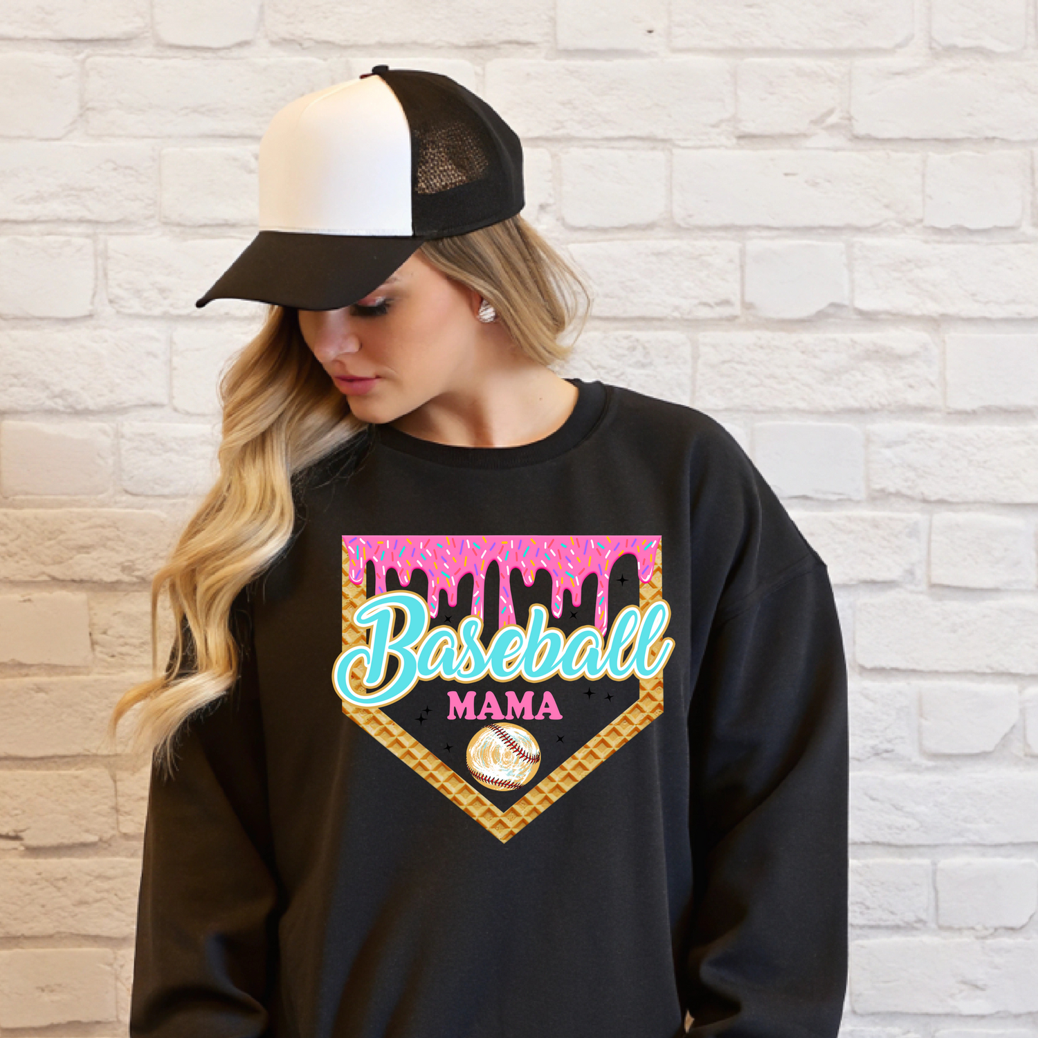 Baseball Mama Drip