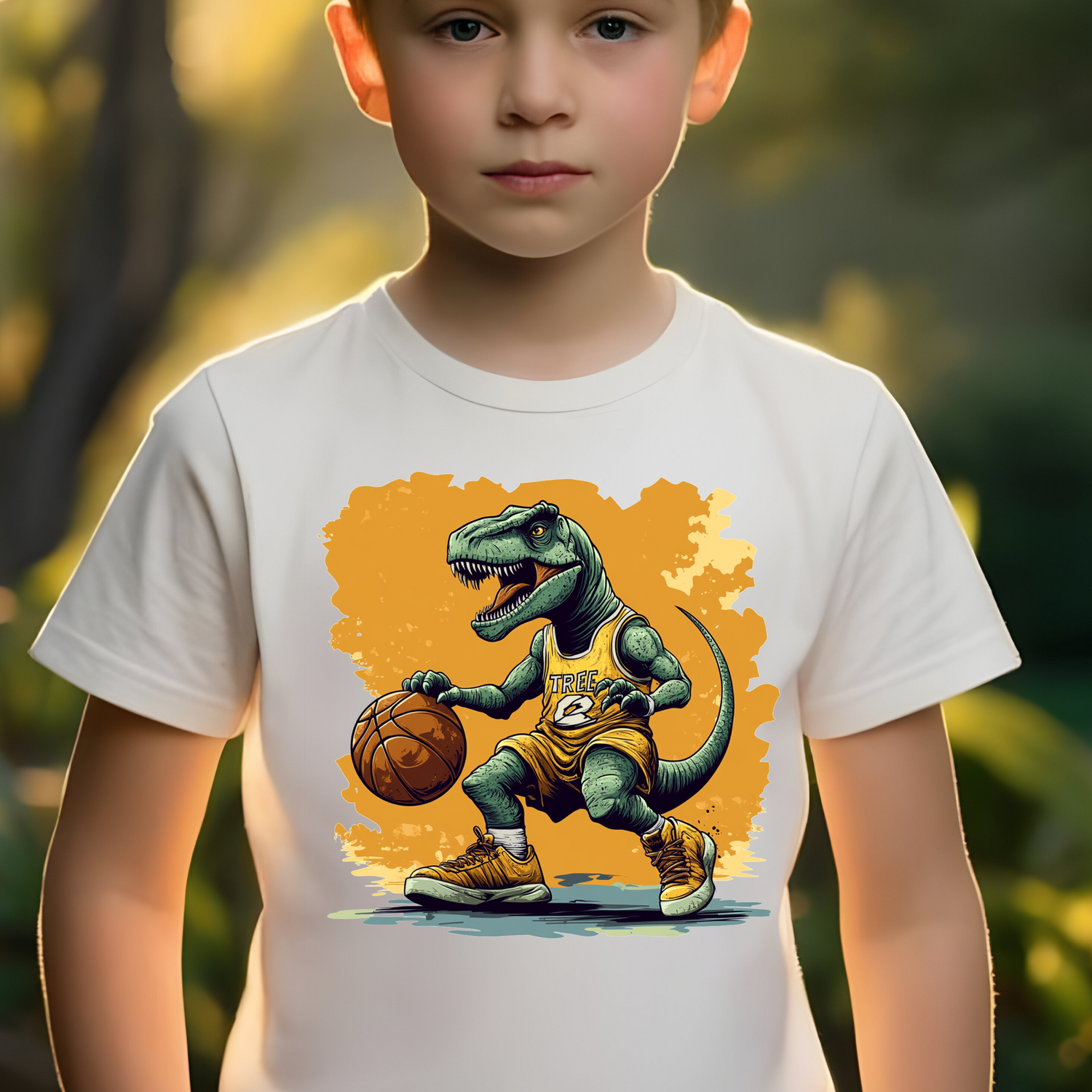 Basketball Dinosaur