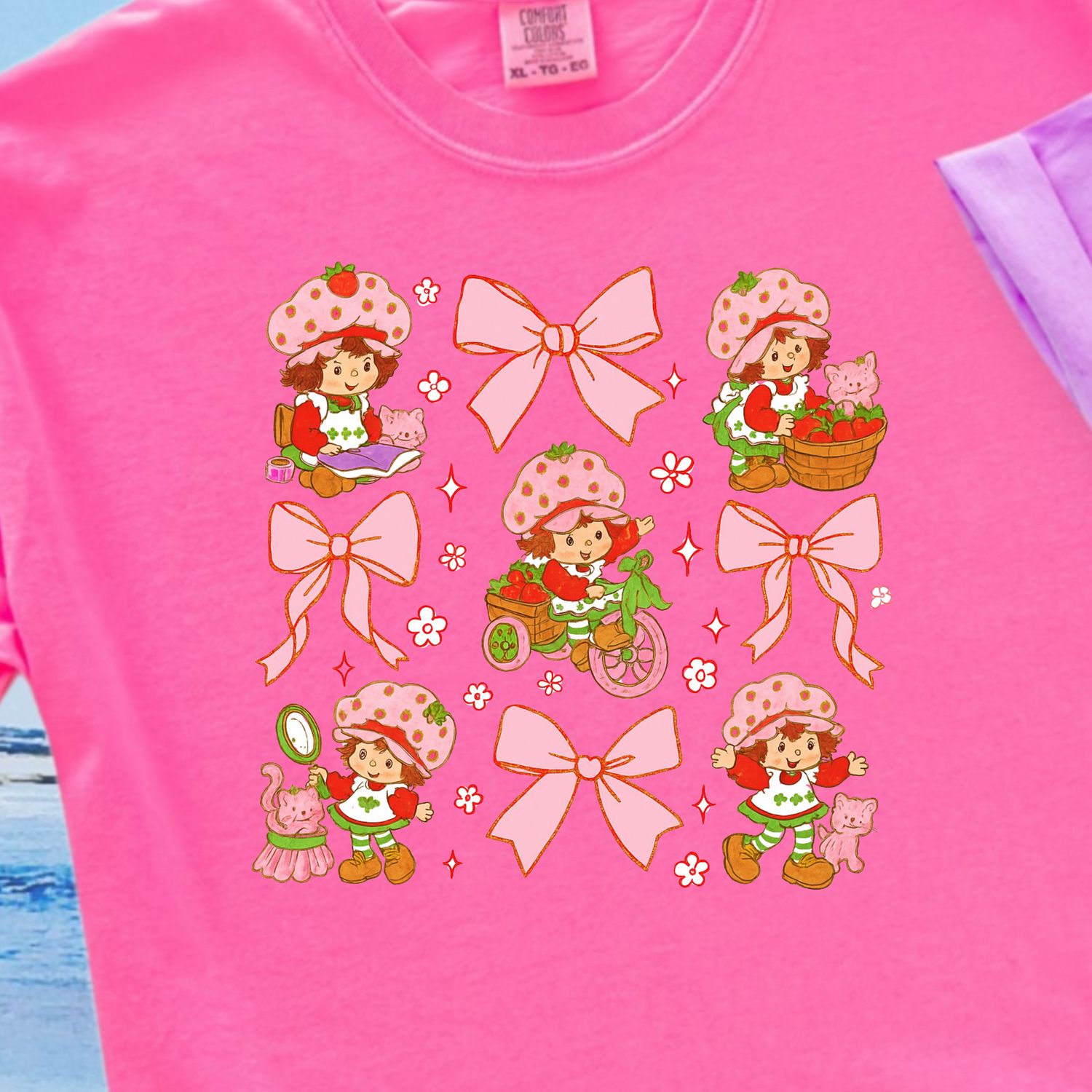 Strawberry Shortcake Bow