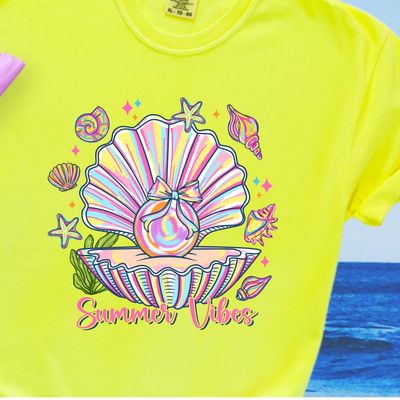 Summer Vibes Seashell